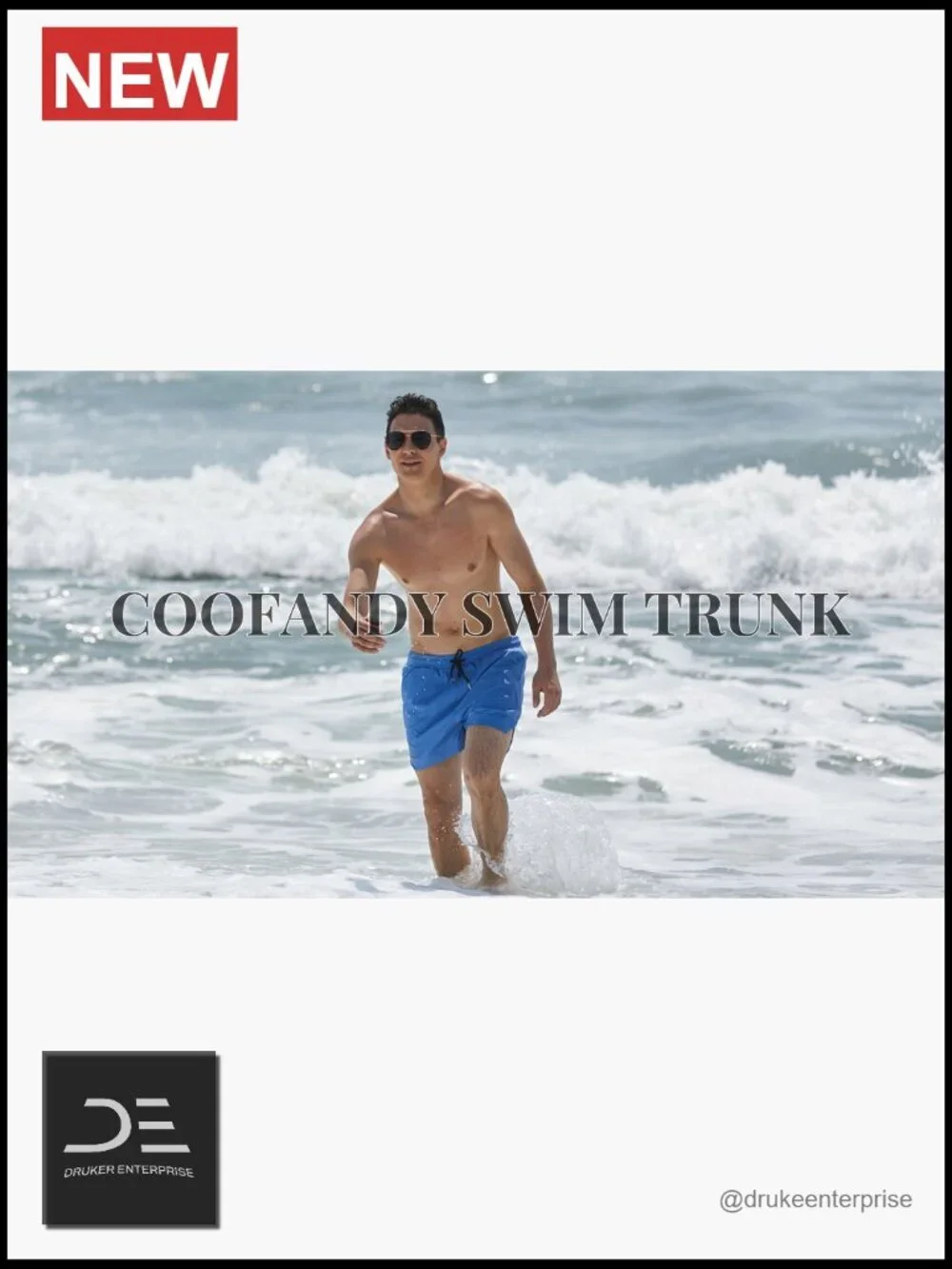 Men's Quick Dry Swim Trunks with Pockets UPF 50 Board Shorts
